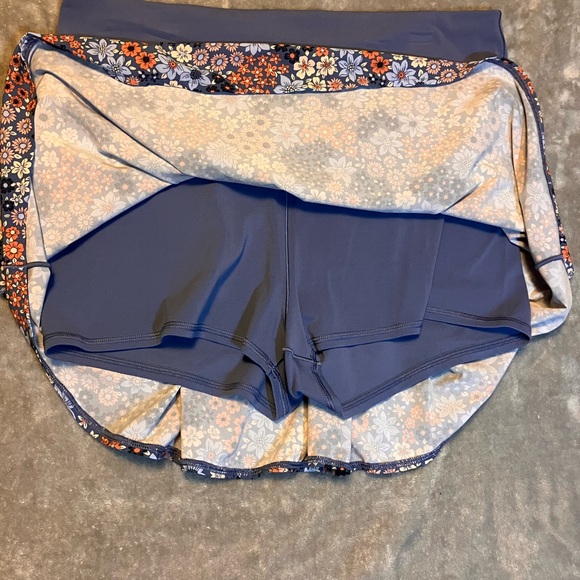 Offline by Aerie XXL Floral Tennis Pickleball Golf Yoga Skort Skirt Pockets - Picture 6 of 9